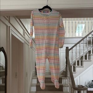 Magnetic Me Striped Footie